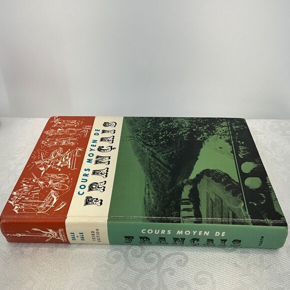 Cours Moyen De Français Hardcover Book By John B. Dale & Magdalene L. Dale - Picture 2 of 5